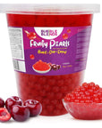 Bubble Blends Cherry Popping Boba - 2.2lbs