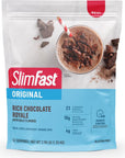 SlimFast Meal Replacement Powder Original Rich Chocolate Royale Shake Mix 10g of Protein 52 Servings Packaging May Vary