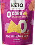 Keto crackers zerolow carb no sugar Sea Salt delicious crackers gluten free healthy for adults and kids 3 Packs snack Keto friendly snack from Keto Naturals