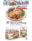 Ibumie Penang White Curry Mee White Curry Flavour Instant Soup Ramen Noodles 8 Packs x 105g  Free 2 sticks Essenso coffee