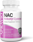 APRAVIO NAC Supplement (N-Acetyl Cysteine) - 600 mg