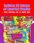 Bulk Assorted Fruit Candy  Starburst Skittles Swedish Fish Air Heads Jolly Rancher Sour Punch Sour Patch Kids GoldBears Gummi Bears  Twizzlers 32 Oz Variety Pack