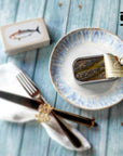 Canned Spiced Small Mackerel in Olive Oil by Jose Gourmet Wild Caught Portuguese Mackerel Tinned Fish in Olive Oil High Protein Sustainable Seafood Snacks Omega 3 Fair Trade 120g Can Pack of 8