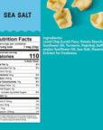 Enjoy Life Sea Salt Lentil Chips, Dairy Free, Soy Free, Nut Free, Non GMO, Vegan, Gluten Free, 0.8 oz bags (Pack of 12), Tasty, High Protein, Allergy Friendly, School Safe, On-The-Go Snack