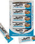 JYM Protein Bar Chocolate Chip Cookie Dough Macro Friendly Guilt Free Snack For Men  Women