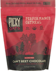 Picky Bars Picky Oats Performance Oatmeal with Protein, Can't Beet Chocolate, 19.9 Oz (8 Servings)