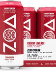 ZOA Zero Sugar Energy Drink Cherry Limeade  Sugar Free with Electrolytes Healthy Vitamin C Amino Acids Essential BVitamins and Caffeine from Green Tea  16 Fl Oz 12Pack