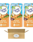 Crystal Light Peach Iced Tea Drink Mix, 4 Packets - Pack of 3 (12 ct in total)