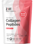 Zint Collagen Peptides Powder (32 oz): Paleo-Friendly, Keto-Certified, Grass-Fed Hydrolyzed Protein Collagen Supplements - Unflavored, Non GMO