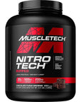 Muscletech, Nitro Tech, Ripped, Ultimate Protein + Weight Loss Formula - 4.00 lbs (1.82 kg)