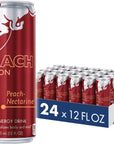 Red Bull Energy Drink PeachNectarine 12 fl oz 24 Cans