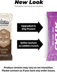 Atlas Protein Bar 20g Protein 1g Sugar Clean Ingredients Gluten Free Chocolate Variety 12 Count Pack of 1