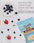 Generic Organic Rolled Oats  ExtraThick Rolled Oats Organic  Freshly Milled and Toasted Whole Grain Oats  NonGMO  Rolled Oats Bulk 4Pack  Ideal for Overnight Oatmeal Porridge