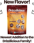 Drizzilicious Smores 10 Pack  Mini Snack Chocolatey Rice Cakes  Vegan Air Popped Chia Quinoa Flax Smore Snacks