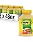 Motts Applesauce 48 Oz Jar Pack Of 8 No Artificial Flavors Good Source Of Vitamin C Nutritious Option For The Whole Family