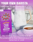 Bhakti Chai Ginger  Black Tea Concentrate  Organic Vegan Fair Trade Kosher GlutenFree SugarFree  Original Unsweetened 32 oz Pack of 3