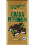 Whittakers 375 72% Cocoa Ghana Peppermint Dark Chocolate 220 g