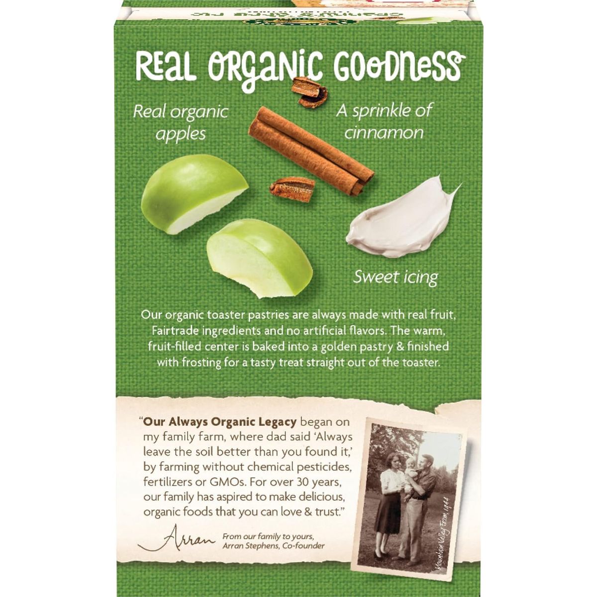 Organic Pop Toaster Pastries Grannys Cinnamon Apple Pie  Maple Brown Sugar Pastry Tarts Snack 2 Natures Path Boxes  SimplyComplete Bundle Breakfast Meal  No Artificial Flavors Colors  Real Fruit  Non GMO