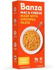 Banza Mac and Cheese Variety Pack  High Protein Gluten Free and Lower Carb Protein Mac and Cheese  55oz Pack of 6