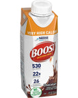 Boost Very High Calorie Nutritional Drink Chocolate Made with Natural Chocolate Flavor  No Artificial Flavors Colors  Sweeteners 8 FL OZ Pack of 6