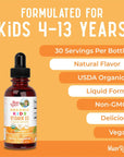 USDA Organic Vitamin D3 Liquid Drops for Kids by MaryRuth's | 640 IU Vitamin D3 Per Serving | Kids Immune Support & Bone Health Supplement | Formulated for Ages 4-13 | 0.5oz