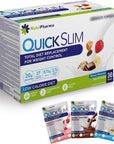 Quick Slim Meal Replacement Shake for Weight Loss, 30 Servings, 20g Protein, 27 Vitamins & Minerals, Dietary Fiber, Low Carb, Gluten Free