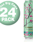 AriZona Green Tea with Ginseng and Honey  Big Can 22 Fl Oz Pack of 24