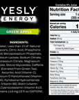 Yesly Energy  All Natural Clean Energy Drink  Zero Sugar Functional Energy Infused with Vitamins and Electrolytes  Variety Pack 12 Fl Oz Pack of 12