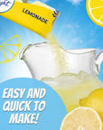 Lemonade Drink Mix Bundle Includes Crystal Light Lemonade Drink Mix Pitcher Packets Three  16 Pitcher Packs Plus a Vendesta Magnetic Clip Refreshing  LowCalorie Perfect for Family Gatherings