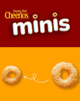 Honey Nut Cheerios Minis Breakfast Cereal Made with Whole Grains Family Size 188 oz