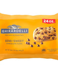 GHIRARDELLI Semi-Sweet Chocolate Premium Baking Chips, Chocolate Chips for Holiday Baking, 24 Oz Bag