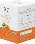 Mementa Organic Turmeric Black Tea 20 count Pack of 1