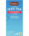 Celestial Seasonings Cold Brew Iced Tea Red White  Blueberry Caffeine Free 18 tea bags Pack of 6