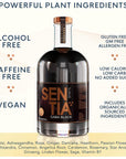 Sentia Gaba Black Botanical Non Alcoholic Spirits Vegan Gluten Free and GM Free Zero Proof Alcohol Alternative 169 fl oz 500ml  Perfect for Mocktails