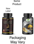 Tongkat Ali Root Extract - 200:1 Male Stamina and Vitality Pills- Potent Effective Natural, 60 Capsules (AKA Longjack, Eurycoma Longifolia, Malaysian Ginseng)