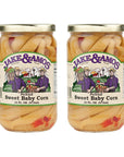 Jake  Amos Pickled Sweet Baby Corn  2 16 Ounce Jars