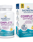 Nordic Naturals Complete Omega Xtra, Lemon - 60 Soft Gels - 1360 mg