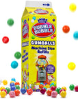 PlayO Gumballs for Gumball Machine  Refill Bubble Gum 20Ounce  Carton of Double Bubble Assorted Gum Ball Candies Kosher