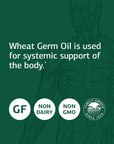 Standard Process Wheat Germ Oil - Whole Food Exercise, Antioxidant and Immune Support with Wheat Germ Oil - 60 Softgels