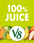 V8 Deliciously Green 100 Fruit and Vegetable Juice 8 fl oz Can 24 Pack