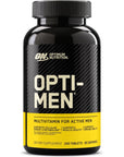 Optimum Nutrition Opti-Men Daily Multivitamin for Men, Immune Support Supplement with Amino Acids, 80 Day Supply, 240 Count, (Packaging May Vary