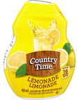 Country Time Liquid Drink Mix Lemonade 48mL Pack of 12