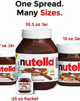 Nutella Chocolate Hazelnut Spread Mini Snack Pack to Go Perfect Portion Control 52 Oz Cup  Single Cup Pack of 120  Back to School Snacks  Every Order is Elegantly Packaged in a Signature BETRULIGHT Branded Box