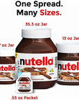 Nutella Spread With Cocoa Value Pack  52 Oz Cup Pack of 60  Every Order is Elegantly Packaged in a Signature BETRULIGHT Branded Box