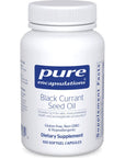 Pure Encapsulations Black Currant Seed Oil | Hypoallergenic Dietary Supplement | 100 Softgel Capsules