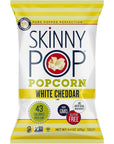 SkinnyPop White Cheddar Popcorn, 4.4oz