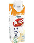 Boost Very High Calorie Nutritional Drink, Very Vanilla - 8 FL OZ (Pack of 12)