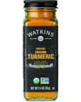 Watkins Gourmet Organic Spice Jar, Turmeric, 2.4 Oz