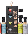 Smokehouse by Thoughtfully BBQ Rubs Gift Set, Vegan and Vegetarian