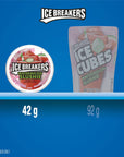 ICE BREAKERS Watermelon Slushie Flavored, Fruit Flavored Candy Sugar Free Breath Mints Tins, 1.5 oz (8 Count)